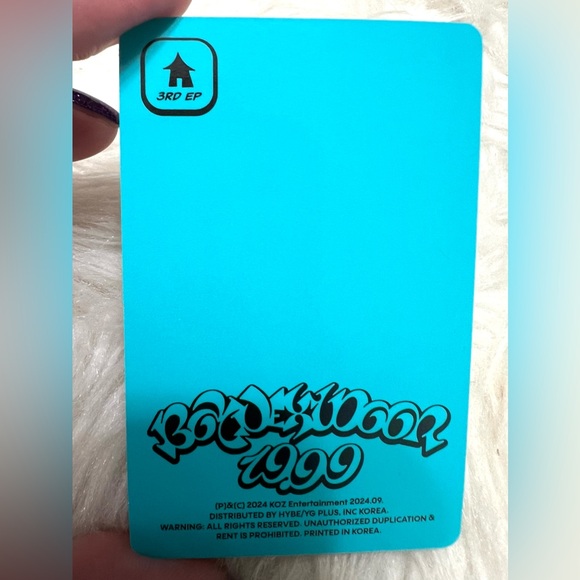 (NEW) BoyNextDoor Sungho Photocard 19.99 Clink Version 3rd EP Album - Picture 2 of 2